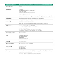 HPE Networking Instant On AP27 (RW) Dual Radio 2x2 Wi-Fi 6 Outdoor Access Point (Powered with a PoE injector)