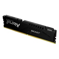 KINGSTON DIMM DDR5 16GB 6000MT/s CL30 ECC FURY Beast EXPO Černá