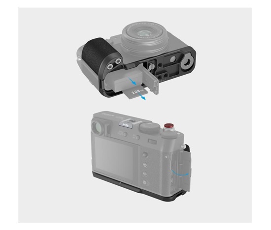 SmallRig 4556 L-shape grip for FUJIFILM X100VI / X100V černý