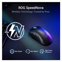 ASUS myš ROG Keris II Ace, bezdrátová herní myš, černá