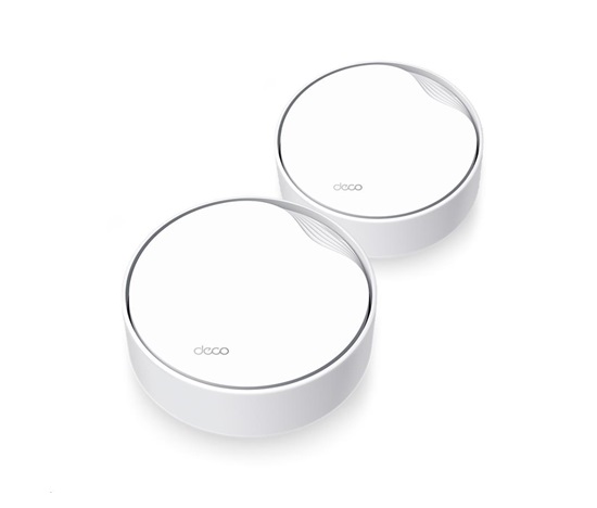 TP-Link Deco X50-PoE (1-pack) WiFi6 Mesh (AX3000,2,4GHz/5GHz,1x2,5GbELAN/WAN,1xGbELAN/WAN,1xPoE)