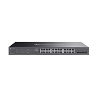 TP-Link OMADA switch SL2428P (24x100Mb/s, 2xGbE, 2GbE/2xSFP combo, 24xPoE+, 250W)