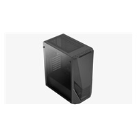 AEROCOOL skříň Zauron Saturn FRGB ML G, Mid tower, 2x USB 3.0, 2x audio, 1x 120mm FRGB Fan, bez zdroje