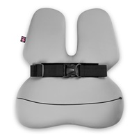 CONNECT IT Anatomická bederní opěrka na židli For Health GamaPro, Šedá