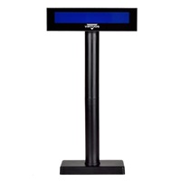 Virtuos LCD zákaznický displej Virtuos FL-2026MB 2x20, USB, černý