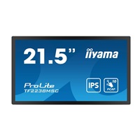 Iiyama ProLite open-frame LCDs, 54.6cm (21.5''), Projected Capacitive, 10 TP, Full HD, USB, kit (USB), black