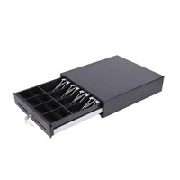 POŠKOZENÝ OBAL - Capture High quality cash drawers - 410mm Black, vč. kabelu RJ12