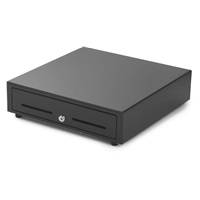 POŠKOZENÝ OBAL - Capture High quality cash drawers - 410mm Black, vč. kabelu RJ12