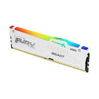 KINGSTON DIMM DDR5 32GB 6000MT/s CL30 Non-ECC FURY Beast RGB EXPO, Bílá