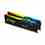 KINGSTON DIMM DDR5 32GB (Kit of 2) 6800MT/s CL34 Non-ECC FURY Beast RGB XMP, Černá