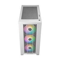 Cooler Master case Elite 301, mATX, Průhledná bočnice, 3x 120mm ARGB Fan, Bílá