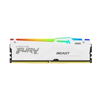 KINGSTON DIMM DDR5 16GB 6800MT/s CL34 Non-ECC FURY Beast RGB EXPO, Bílá