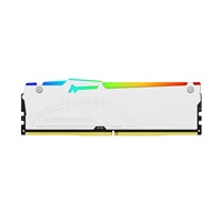 KINGSTON DIMM DDR5 16GB 6800MT/s CL34 Non-ECC FURY Beast RGB EXPO, Bílá