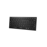 A4tech Klávesnice FBX51C, kancelářská klávesnice, membránová, bezdrátová, CZ/SK, Šedá