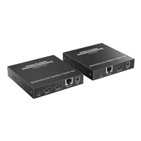 PremiumCord HDMI extender na 120m přes LAN, nekompresovaný, 4K@60Hz, přes IP