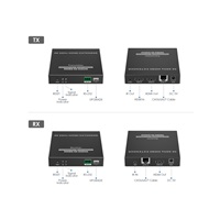 PremiumCord HDMI extender na 120m přes LAN, nekompresovaný, 4K@60Hz, přes IP