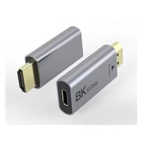PremiumCord Adaptér USB-C na HDMI rozlišení obrazu 8K@60Hz,4K@144Hz Hliník