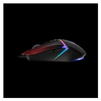 A4tech Bloody Myš W60 Max Activated, podsvícená herní myš, 12000 DPI, USB, Černo-Červená