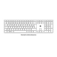 HP klávesnice - 220 Wireless Keyboard