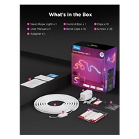 Govee Neon 2 MATTER ohebný LED pásek (5m) - RGBIC