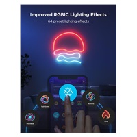 Govee Neon 2 MATTER ohebný LED pásek (5m) - RGBIC