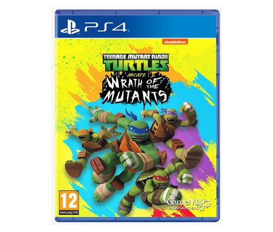 PS4 hra Teenage Mutant Ninja Turtles Arcade: Wrath of the Mutants