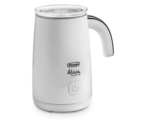 BAZAR - DeLonghi Alicia Latte EMF2.W automatický napěňovač mléka, objem 250/140 ml, možnost ohřevu - Poškozený obal (Kom