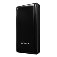 ADATA PowerBank C20, 20000mAh, 3.7A, černá (74Wh)