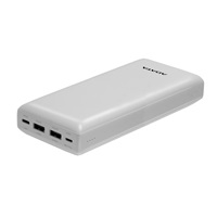 ADATA PowerBank C20, 20000mAh, 3.7A, bílá (74Wh)