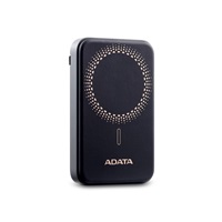 ADATA PowerBank R050 Magnetic, 5000mAh, 3.85A, černá (19.25Wh)
