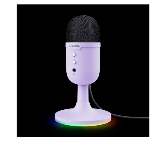 TRUST mikrofon GXT234P YUNIX USB MICROPHONE PURPLE