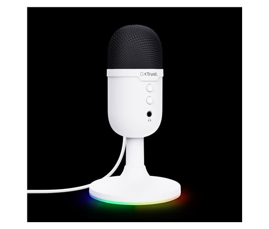 TRUST mikrofon GXT234W YUNIX USB MICROPHONE WHITE