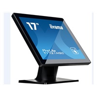Iiyama dotykový monitor ProLite T1721MSC-B2, 43.2 cm (17‘‘), Projected Capacitive, 10 TP, USB, kit (USB), black
