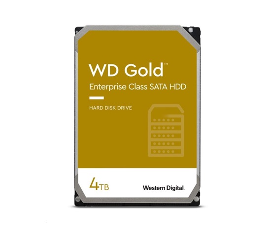 WD GOLD WD4004FRYZ 4TB, SATA III 3.5", 256MB 7200RPM, 267MB/s, CMR, Enterprise