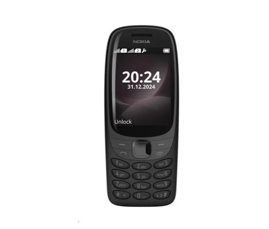 Nokia 6310 Dual SIM, černá (2024)