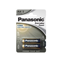 PANASONIC Alkalická baterie LR6EPS/2BP Everyday Power (Blistr 2 ks)