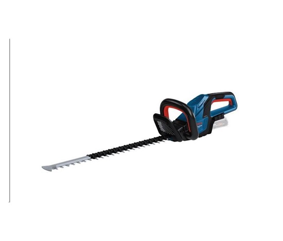 Bosch GHE 18V-60 akumulátorové nůžky na živé ploty, čepel 60 cm, rychlost 1500 ot/min, nízká hmotnost