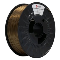 C-TECH Tisková struna (filament) PREMIUM LINE, Silk PLA, bronz, 1,75mm, 1kg