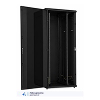 TRITON 19" rozvaděč stojanový RMA 42U 600x800, 800kg, skleněné dveře, svařovaný, černý