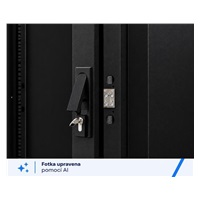 TRITON 19" rozvaděč stojanový RMA 42U 600x800, 800kg, skleněné dveře, svařovaný, černý