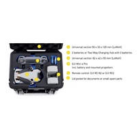 BW Outdoor Cases Type 2000 for DJI Mini 4 Pro / Black