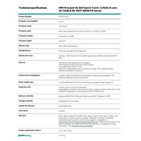 HPE PL DL360g11 5415+ (2.9G/8C) 1x32G (P43328) VROC 8SFF 1x800W 2x10Gb-T P51932-421 RENEW