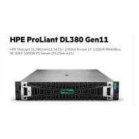 HPE PL DL380g11 5415+ (2.9/8C) 32G (P43328) MR408i-o/4G 8-26SFF 1000W 2x10G-T P52564-421 RENEW