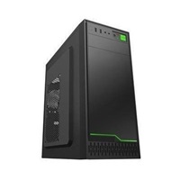 EUROCASE skříň ML N6-500B, Midi Tower, 2x USB 3.0, 2x audio, bez zdroje