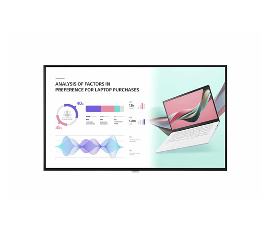LG 55" signage 55UH7N - UHD, 24h, 700nit, WebOS 6.0
