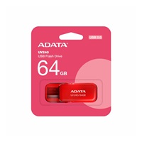 ADATA Flash Disk 64GB UV240, USB 2.0, červená