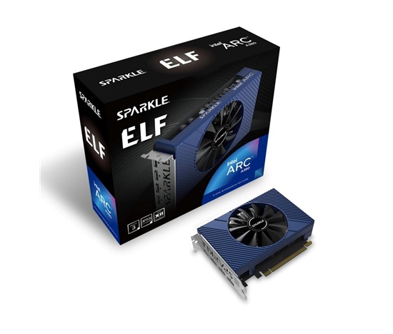 INTEL VGA SPARKLE Arc A380 ELF 6G, 6G GDDR6, 3xDP, 1xHDMI