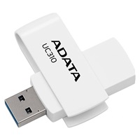 ADATA Flash Disk 128GB UC310, USB 3.2, bílá