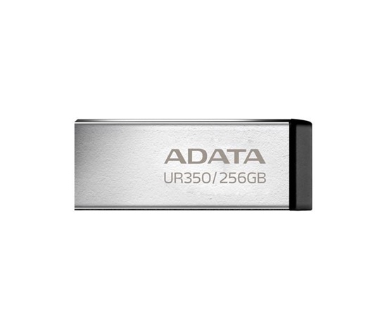 ADATA Flash Disk 256GB UR350, USB 3.2, stříbrno-černá