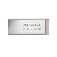 ADATA Flash Disk 256GB UR350, USB 3.2, stříbrno-hnědá